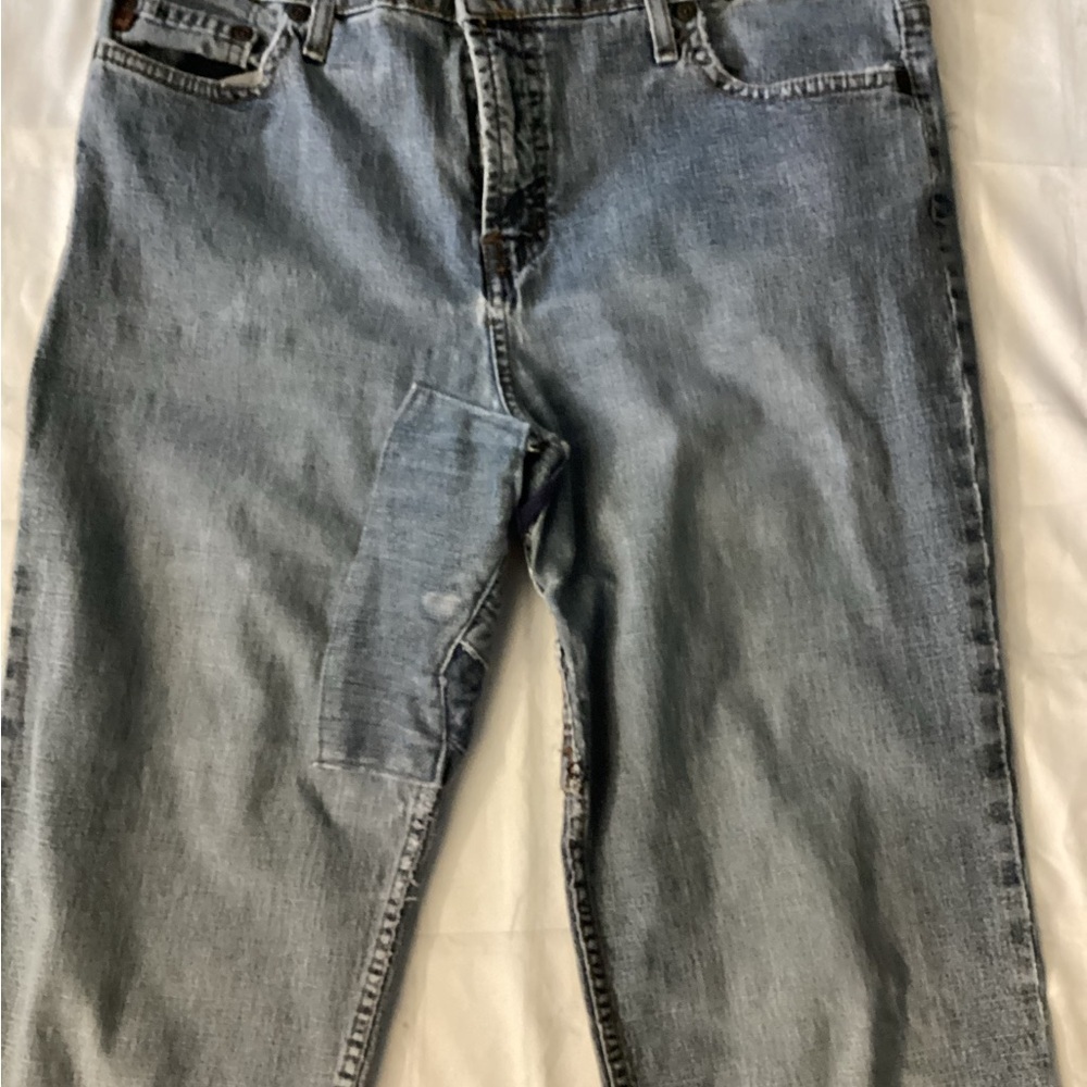 Customized Classic Vintage Flare Leg Distressed Jeans - Picture 4 of 7